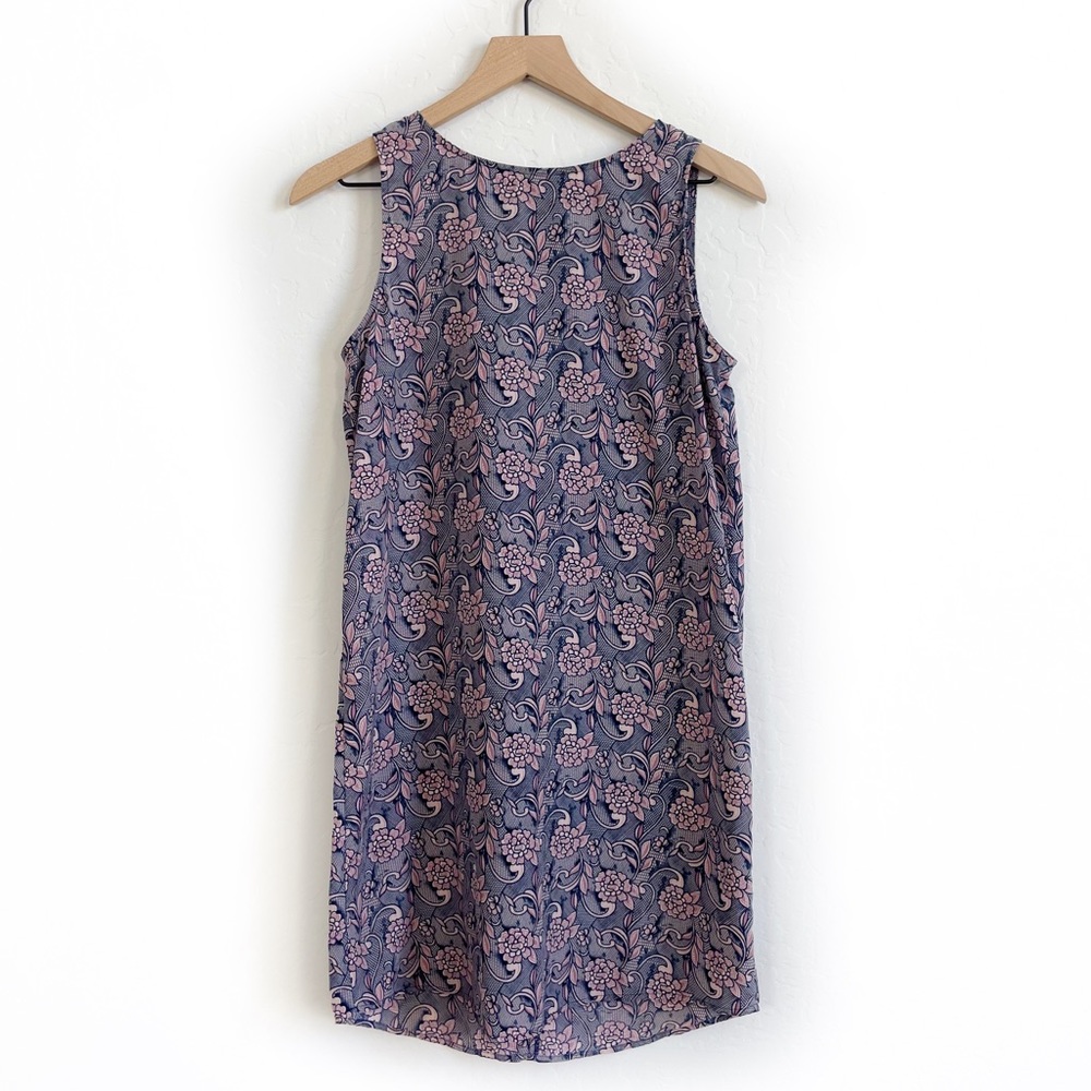 Halogen / Nordstrom Sleeveless Lightweight Patterned Mini Dress
